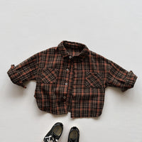 Load image into Gallery viewer, Baby Kid Unisex Checked Shirts Wholesale 220909539
