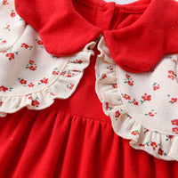 Load image into Gallery viewer, Baby Girls Flower Print Jumpsuits Wholesale 220909547
