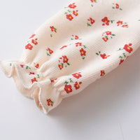 Load image into Gallery viewer, Baby Girls Flower Print Jumpsuits Wholesale 220909547
