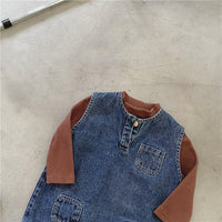 Load image into Gallery viewer, Baby Unisex Solid Color Tops Wholesale 220909549
