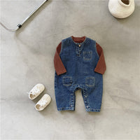 Load image into Gallery viewer, Baby Unisex Solid Color Tops Wholesale 220909549
