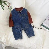 Load image into Gallery viewer, Baby Unisex Solid Color Tops Wholesale 220909549
