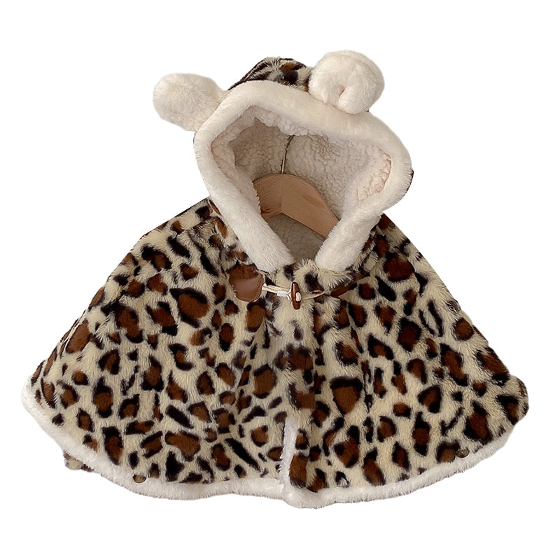 Baby Kid Unisex Color-blocking Leopard print Love heart Cartoon Jackets Outwears Wholesale 220909589