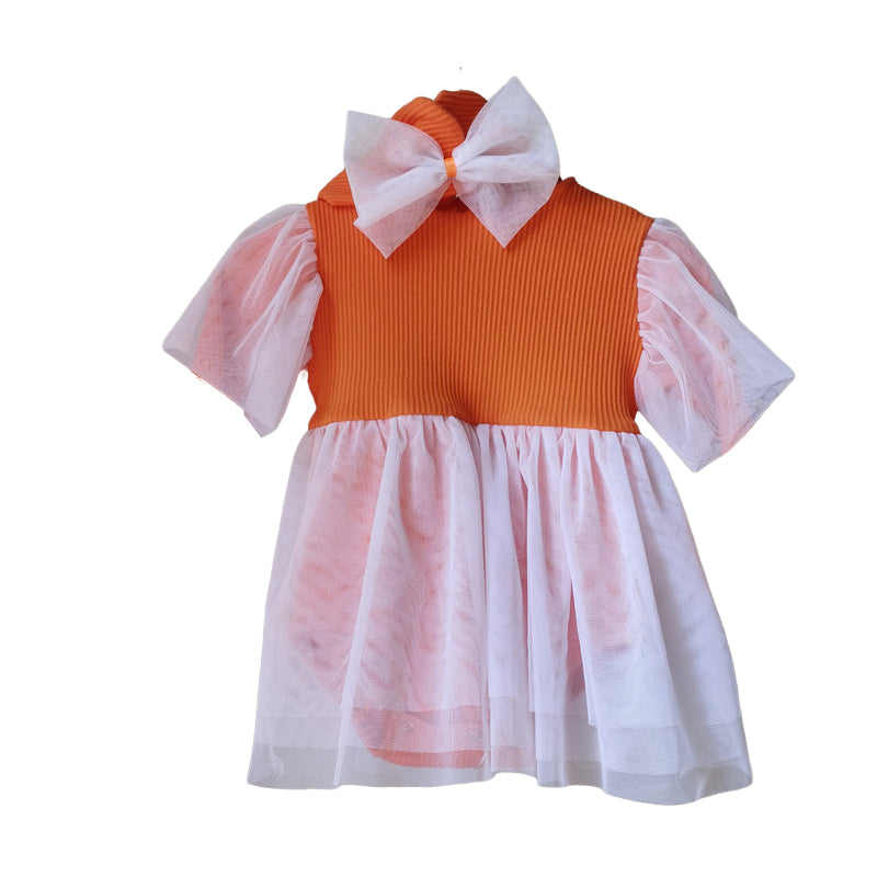 Baby Girls Solid Color Rompers Wholesale 22090960