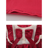 Load image into Gallery viewer, Baby Girls Color-blocking Bow Dressy Dresses Wholesale 220909601
