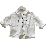 Load image into Gallery viewer, Baby Kid Unisex Solid Color Shirts Wholesale 220914102
