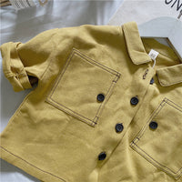 Load image into Gallery viewer, Baby Kid Unisex Solid Color Shirts Wholesale 220914102
