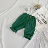 Load image into Gallery viewer, Baby Kid Unisex Solid Color Pants Wholesale 220914106

