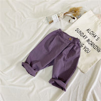 Load image into Gallery viewer, Baby Kid Unisex Solid Color Pants Wholesale 220914106
