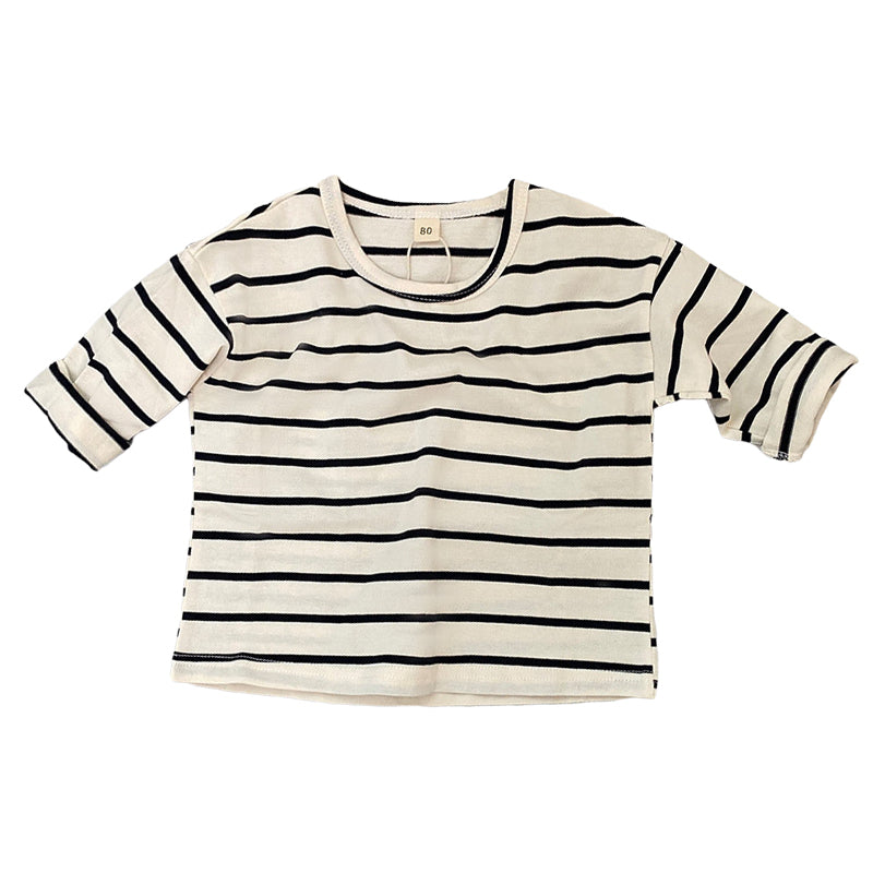 Baby Kid Unisex Striped T-Shirts Wholesale 220914120