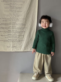 Load image into Gallery viewer, Baby Kid Unisex Solid Color Crochet Sweaters Wholesale 220914124
