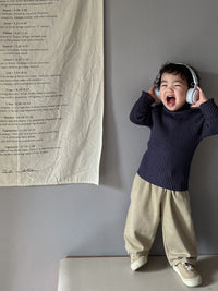 Load image into Gallery viewer, Baby Kid Unisex Solid Color Crochet Sweaters Wholesale 220914124
