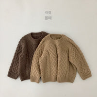 Load image into Gallery viewer, Baby Kid Unisex Solid Color Sweaters Wholesale 220914135
