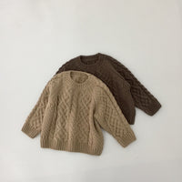 Load image into Gallery viewer, Baby Kid Unisex Solid Color Sweaters Wholesale 220914135
