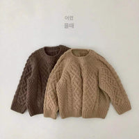 Load image into Gallery viewer, Baby Kid Unisex Solid Color Sweaters Wholesale 220914135
