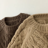 Load image into Gallery viewer, Baby Kid Unisex Solid Color Sweaters Wholesale 220914135
