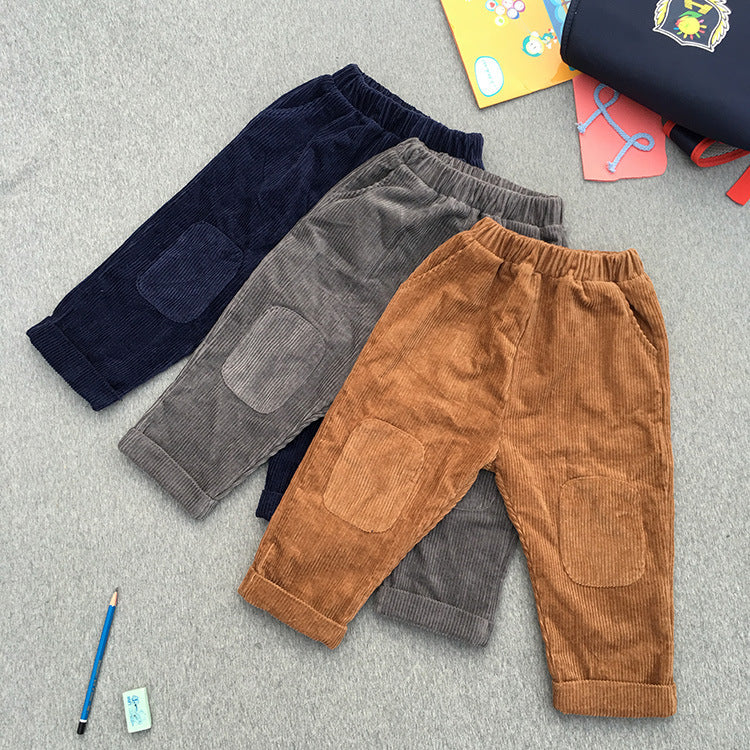 Baby Kid Unisex Solid Color Pants Wholesale 22091421