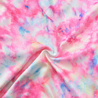 Load image into Gallery viewer, 2 Pieces Set Baby Kid Girls Color-blocking Tie Dye Jackets Outwears And Pants Wholesale 220914210
