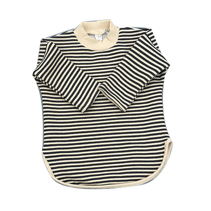 Baby Kid Unisex Striped Tops Wholesale 22091426