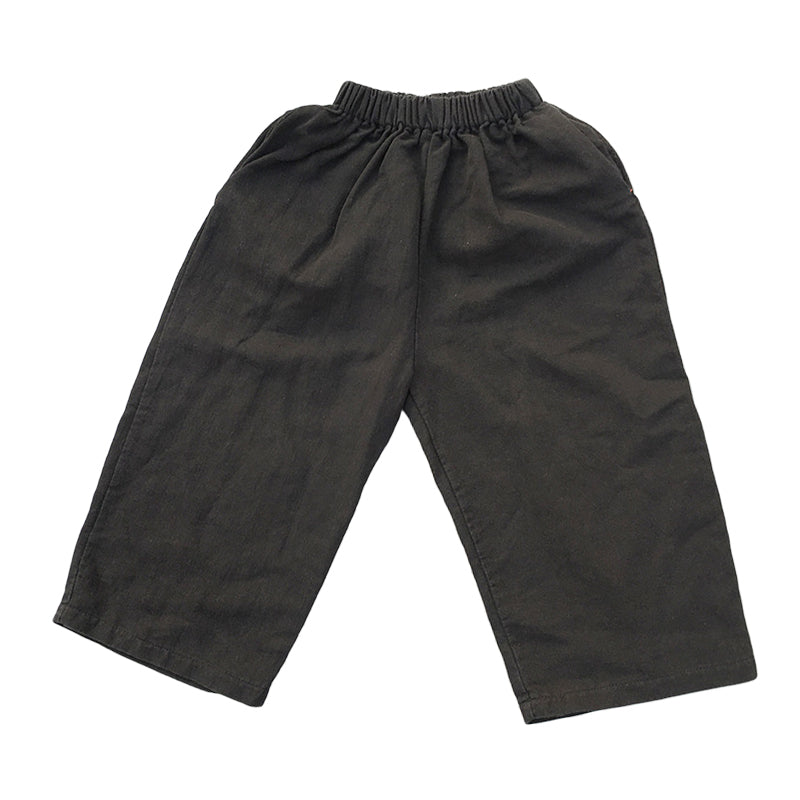Baby Kid Unisex Solid Color Pants Wholesale 22091427