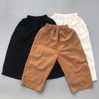 Load image into Gallery viewer, Baby Kid Unisex Solid Color Pants Wholesale 22091427
