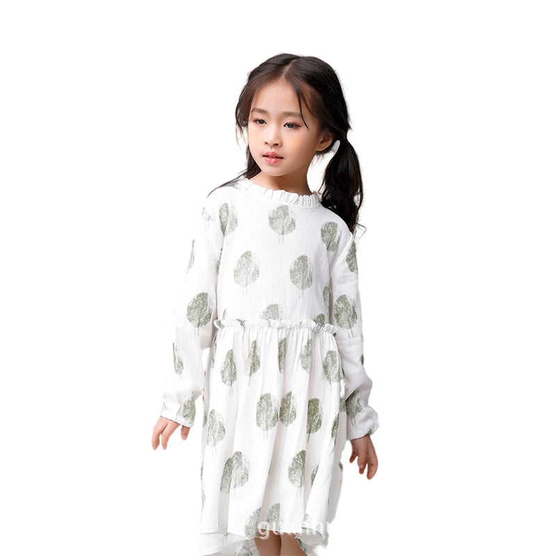 Baby Kid Girls Print Dresses Wholesale 22091428