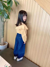 Load image into Gallery viewer, Kid Unisex Solid Color Pants Jeans Wholesale 220914293
