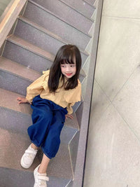 Load image into Gallery viewer, Kid Unisex Solid Color Pants Jeans Wholesale 220914293
