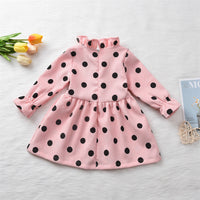 Load image into Gallery viewer, Baby Kid Girls Polka dots Print Dresses Wholesale 220914337
