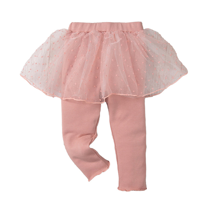 Baby Girls Polka dots Muslin&Ribbed Pants Leggings Wholesale 220914377