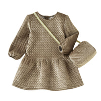 Load image into Gallery viewer, Baby Kid Girls Solid Color Dresses Wholesale 220914384
