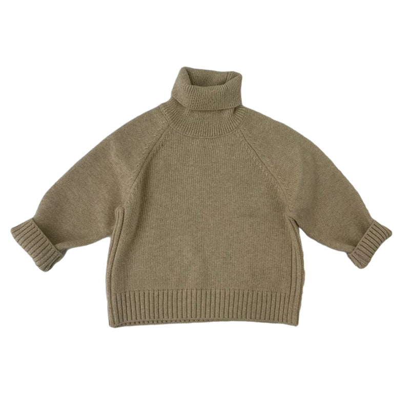 Baby Kid Unisex Solid Color Sweaters Knitwear Wholesale 220914389