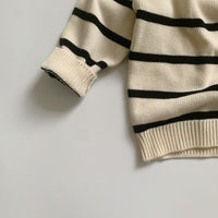 Load image into Gallery viewer, Baby Kid Unisex Striped Sweaters Knitwear Wholesale 220914398
