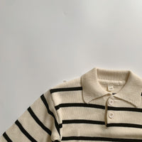 Load image into Gallery viewer, Baby Kid Unisex Striped Sweaters Knitwear Wholesale 220914398
