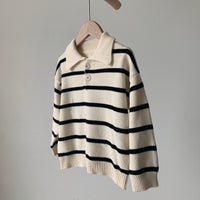 Load image into Gallery viewer, Baby Kid Unisex Striped Sweaters Knitwear Wholesale 220914398
