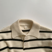 Load image into Gallery viewer, Baby Kid Unisex Striped Sweaters Knitwear Wholesale 220914398
