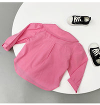 Load image into Gallery viewer, Baby Kid Girls Solid Color Shirts Wholesale 220914401
