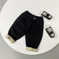 Load image into Gallery viewer, Baby Kid Unisex Solid Color Pants Wholesale 220914402

