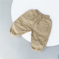 Load image into Gallery viewer, Baby Kid Unisex Solid Color Pants Wholesale 220914405
