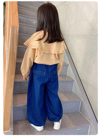 Load image into Gallery viewer, Baby Kid Girls Solid Color Tops Wholesale 220914409
