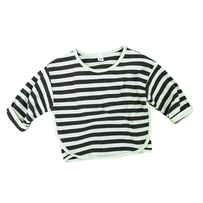 Baby Kid Unisex Striped Tops Wholesale 220914420