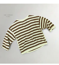 Load image into Gallery viewer, Baby Kid Unisex Striped Tops Wholesale 220914420
