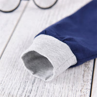 Load image into Gallery viewer, 2 Pieces Set Baby Kid Boys Color-blocking Cartoon Print Tops And Pants Wholesale 220914429
