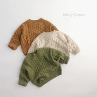 Load image into Gallery viewer, Baby Kid Unisex Solid Color Sweaters Wholesale 220914455
