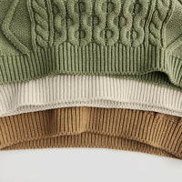 Load image into Gallery viewer, Baby Kid Unisex Solid Color Sweaters Wholesale 220914455
