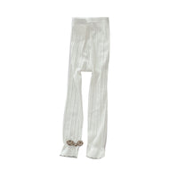 Load image into Gallery viewer, Girls Solid Color Bow Pants Wholesale 220914458
