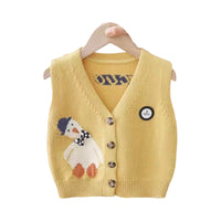Load image into Gallery viewer, Baby Kid Unisex Animals Cartoon Print Vests Waistcoats Wholesale 220914467
