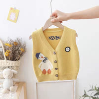 Load image into Gallery viewer, Baby Kid Unisex Animals Cartoon Print Vests Waistcoats Wholesale 220914467
