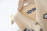 Load image into Gallery viewer, Baby Kid Unisex Animals Cartoon Print Vests Waistcoats Wholesale 220914467
