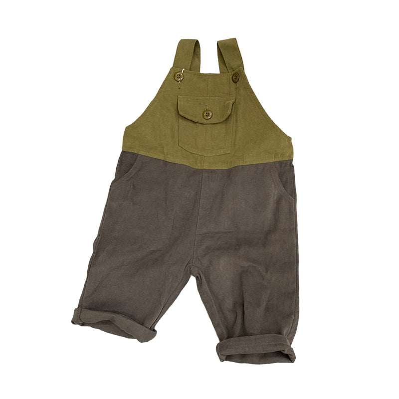 Baby Kid Unisex Color-blocking Jumpsuits Wholesale 220914475